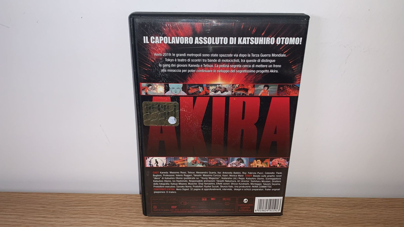 Akira - Otomo - Anime DVD con libretto - collezione