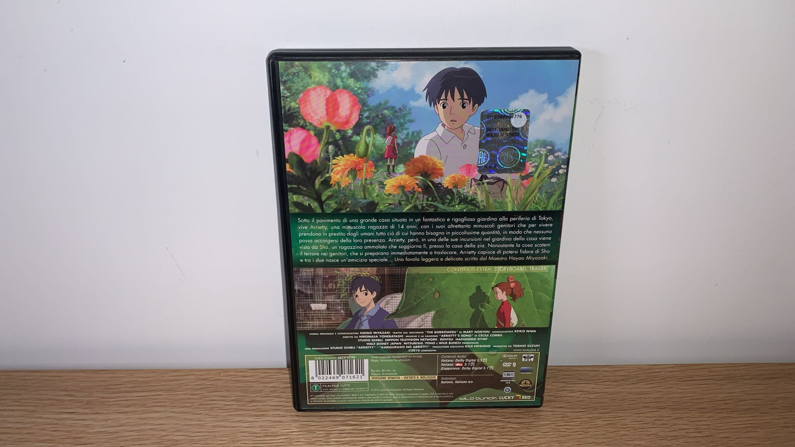 Arrietty - Il mondo segreto sotto il pavimento - Anime DVD Italiano di Hayao Miyazaki