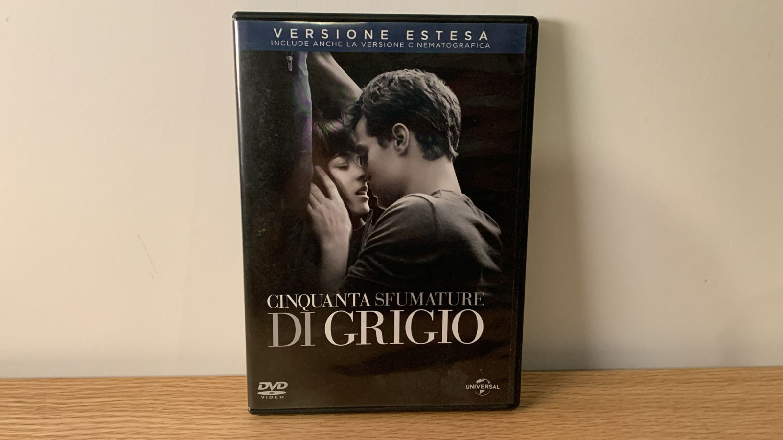 Cinquanta sfumature di grigio DVD film 2014 versione estesa cinematografica