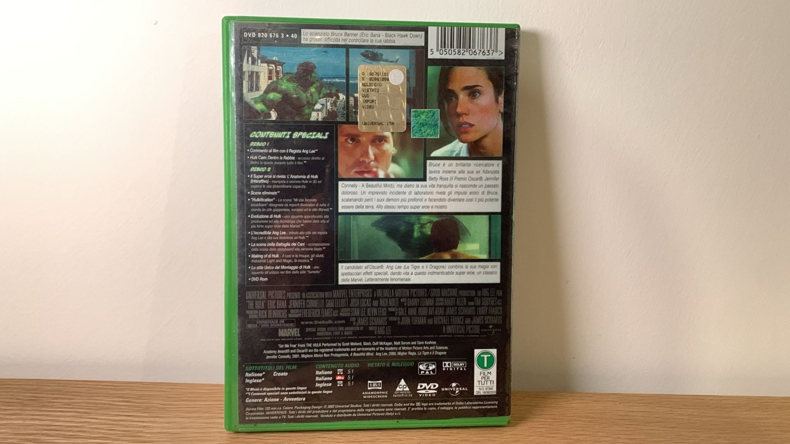 HULK DVD 2 dischi edizione speciale