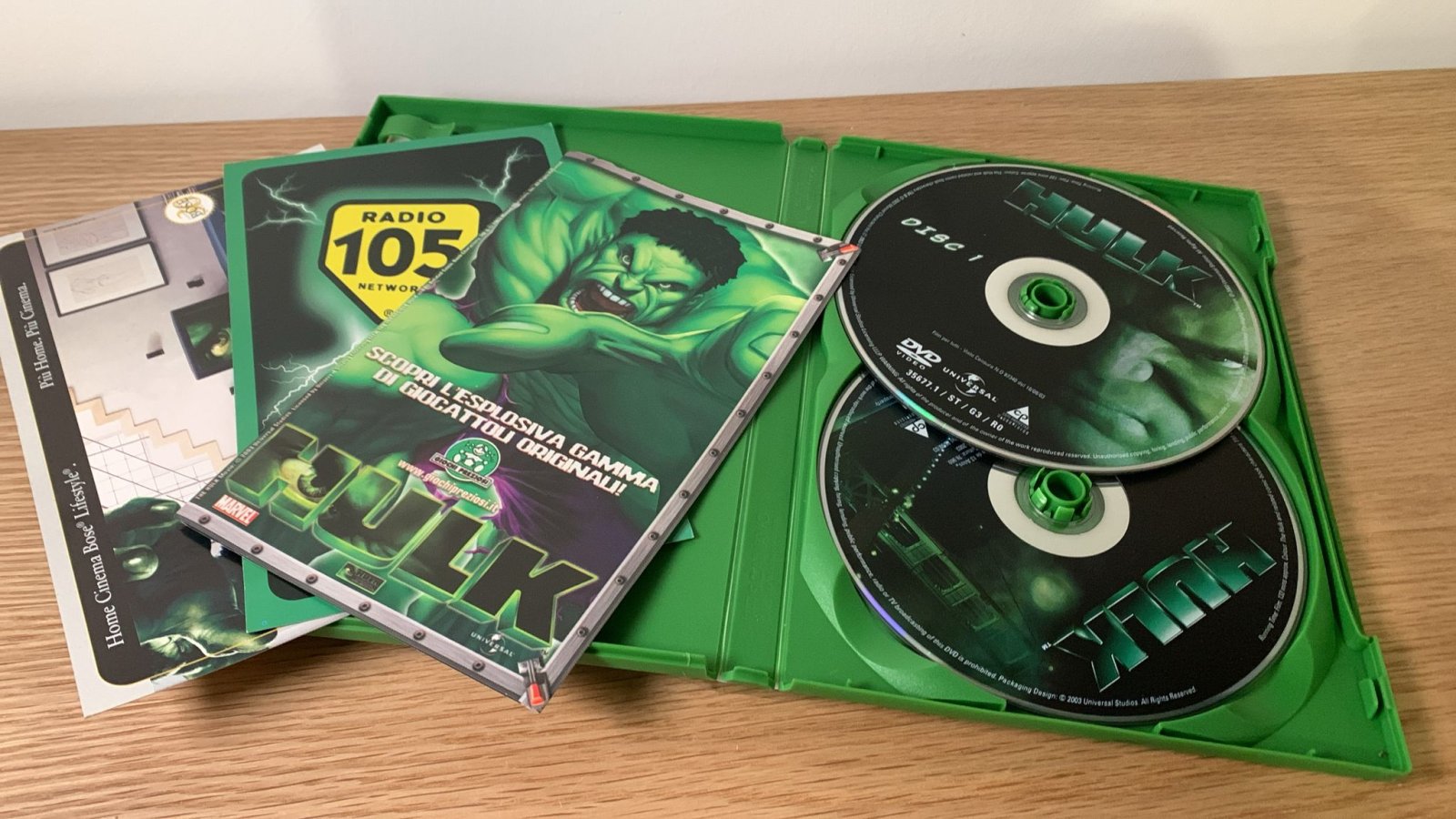 HULK DVD 2 dischi edizione speciale
