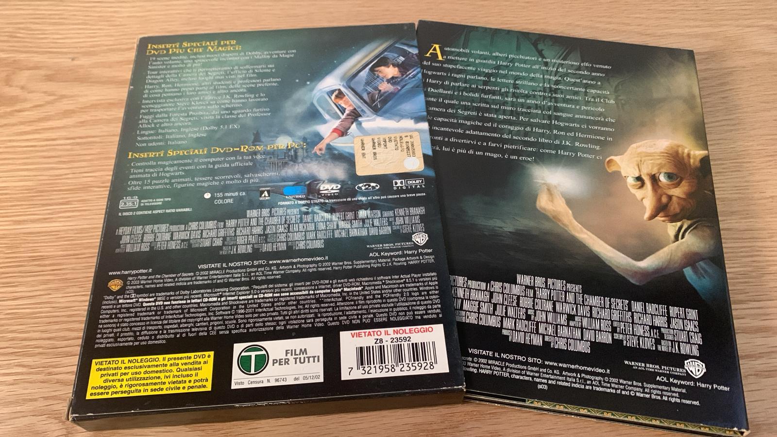 Harry Potter E La Camera Dei Segreti DVD speciale 2 dischi - 1a edizione