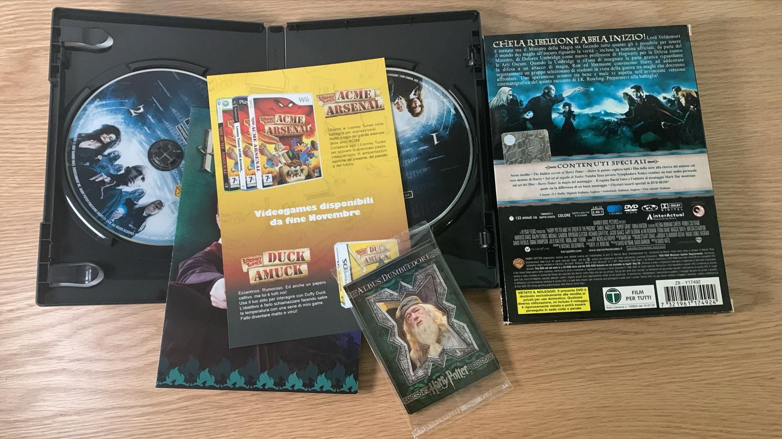 Harry Potter e l'ordine della Fenice DVD speciale 2 dischi - 1a edizione