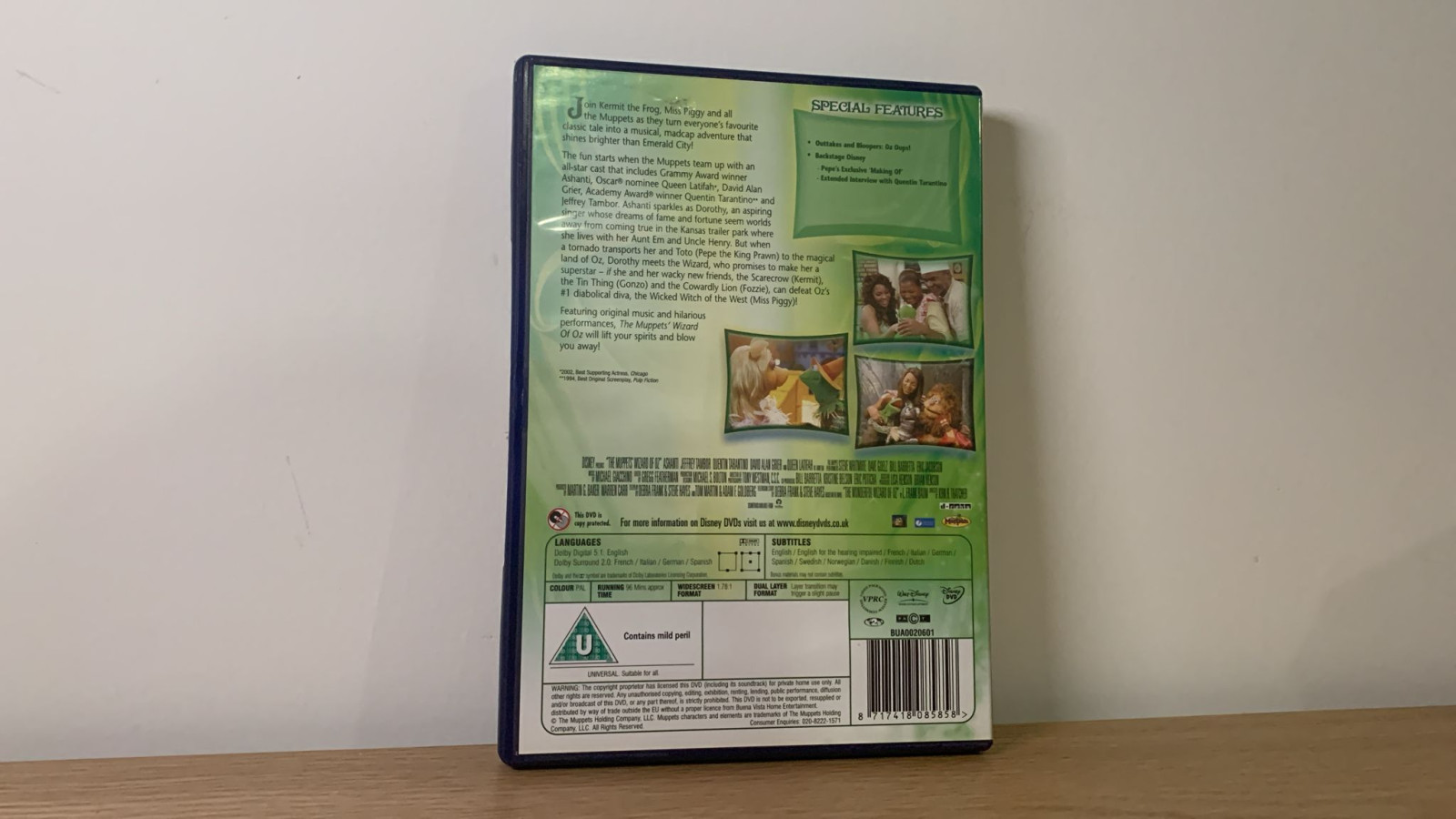 I Muppet E Il Mago Di Oz - The Muppets' Wizard Of Oz DVD Inglese Italiano Tedesco Francese Spagnolo