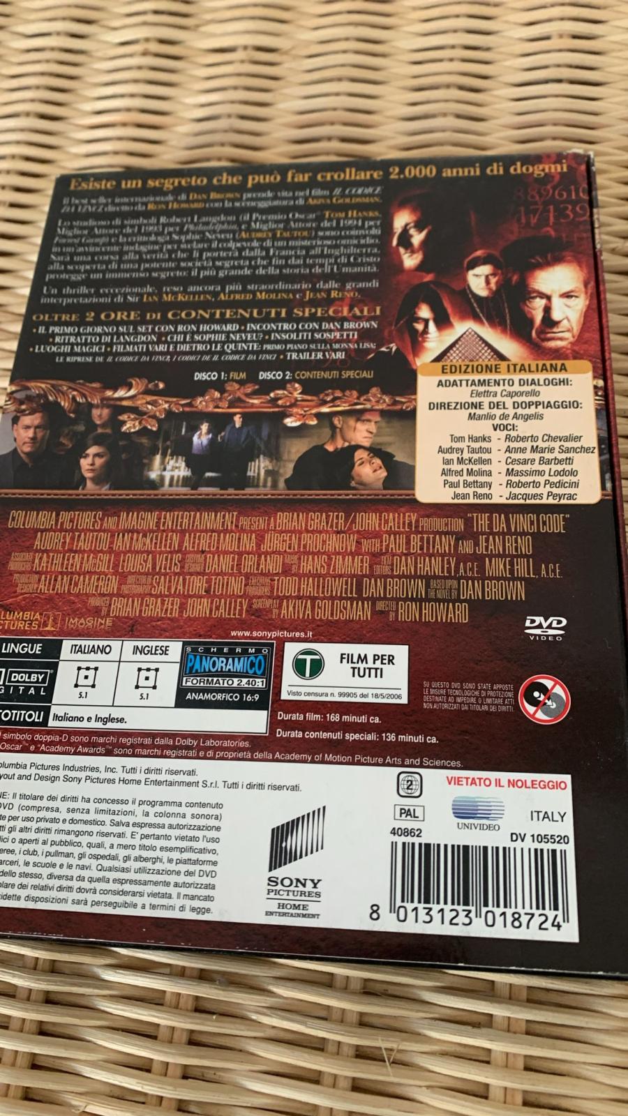 Il codice da Vinci – Extended Cut (2 DVD) con Cofanetto – DVD in Italiano