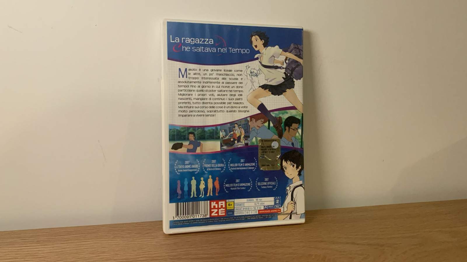 La ragazza che saltava nel tempo - Anime DVD