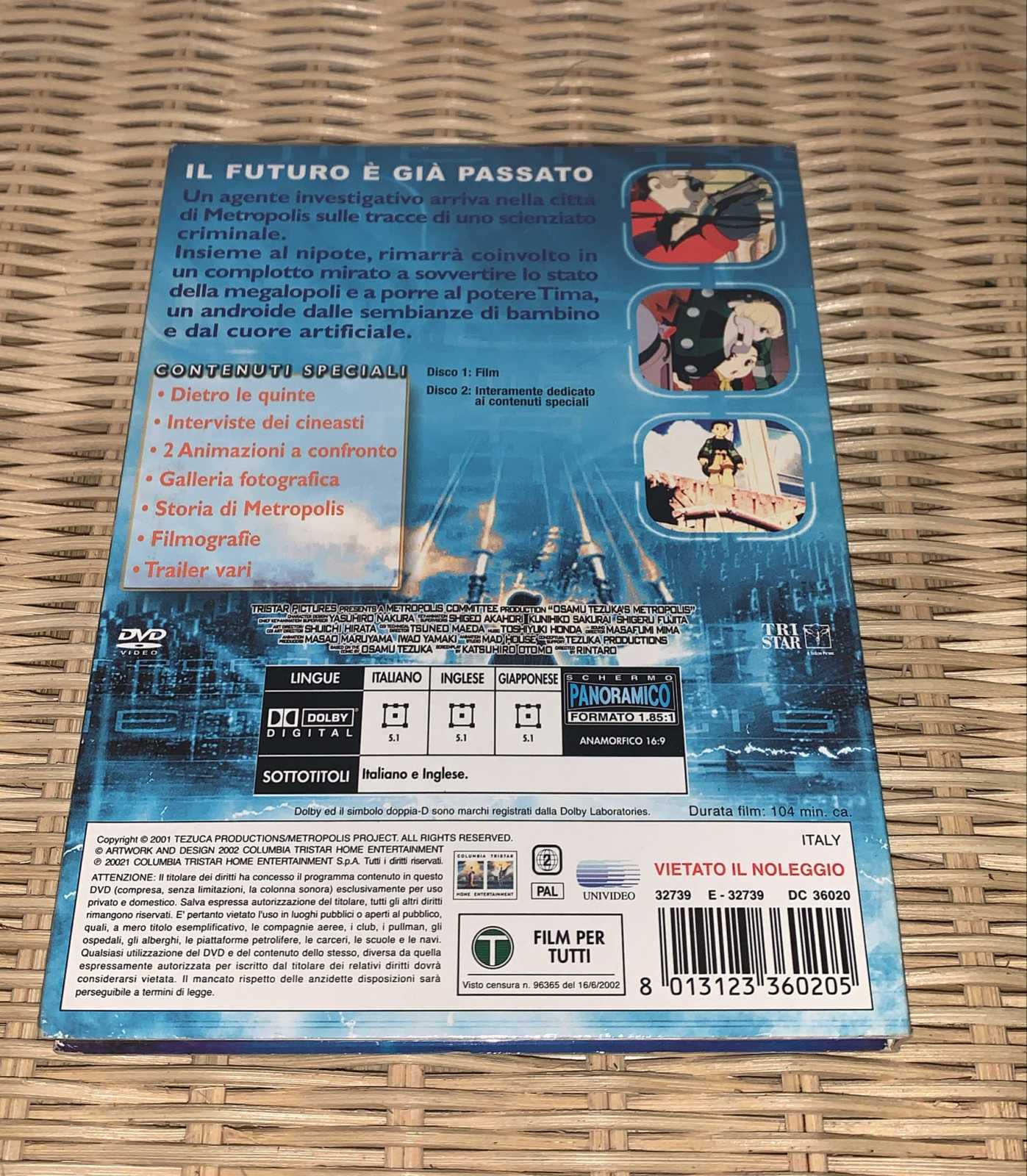 Metropolis Edizione Speciale 2 DVD italiano