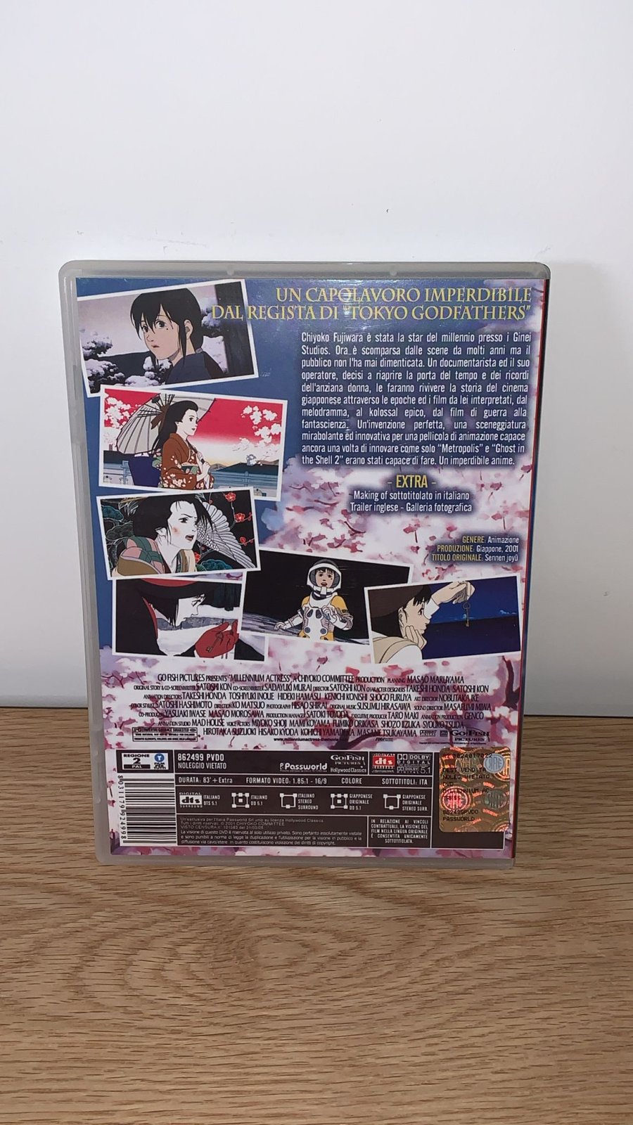 Millennium Actress - Anime 2 DVD di Satoshi Kon - 1a edizione