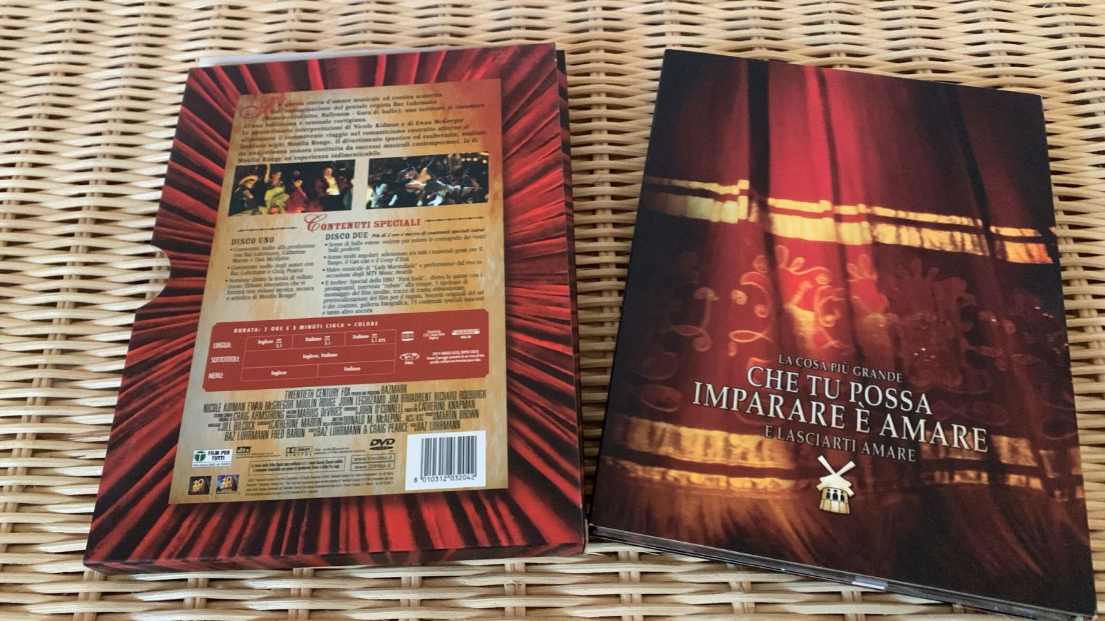 Moulin Rouge cofanetto 2 DVD italiano edizione speciale