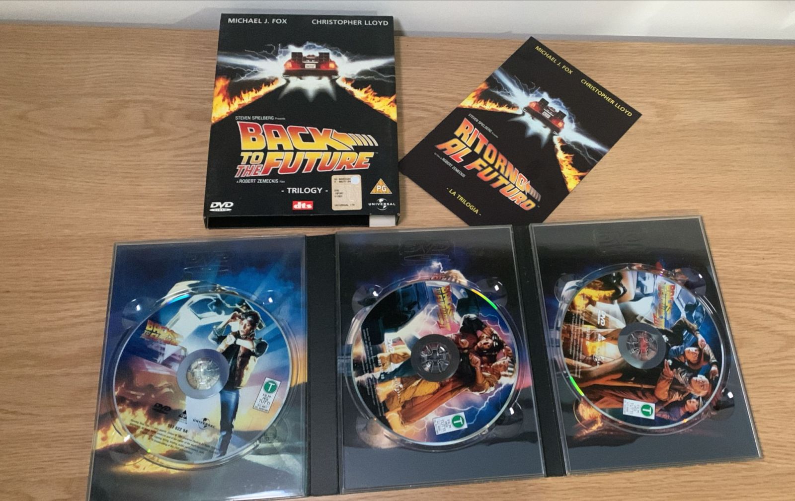Ritorno al Futuro La Trilogia - Back to the Future The Trilogy 3 DVD cofanetto edizione speciale