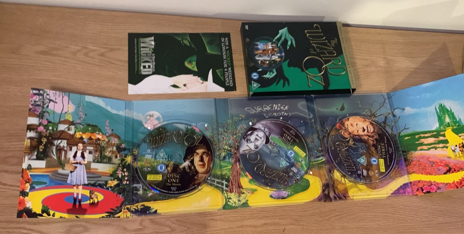 The Wizard Of Oz - edizione speciale 3 DVD 2006 lingue: inglese, italiano, francese